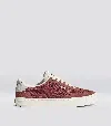 Cariuma Toca Withered Rose Suede Dark Rose Nylon Sneaker Women In Withered Rose/dark Rose