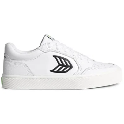 Cariuma Women's  Vallely Sneakers White Leather Skateboarding Shoes Hawk1224