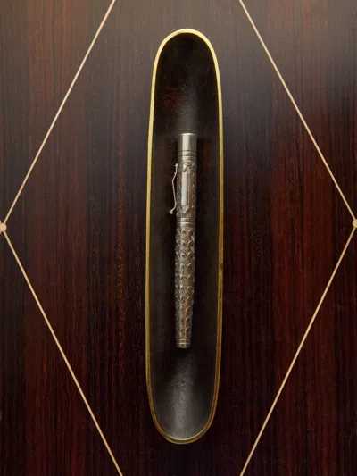 Carl Aubock Brass Pen Rest Carl Auböck Abask Luxury Gift In Gold