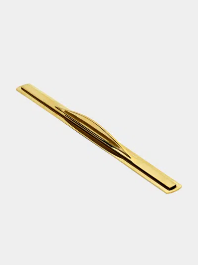 Carl Aubock Brass Ruler Carl Auböck Abask Luxury Gift In Gold
