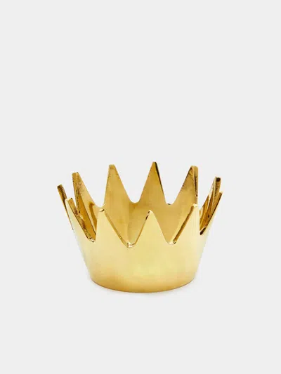 Carl Aubock Crown Brass Ashtray Carl Auböck Abask Luxury Gift In Gold