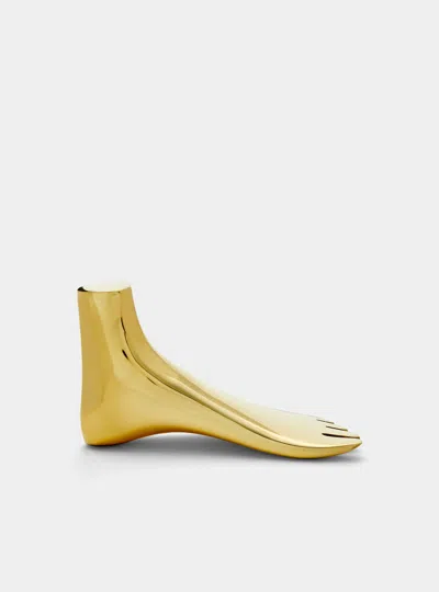 Carl Aubock Foot Brass Paperweight Carl Auböck Abask Luxury Gift In Gold