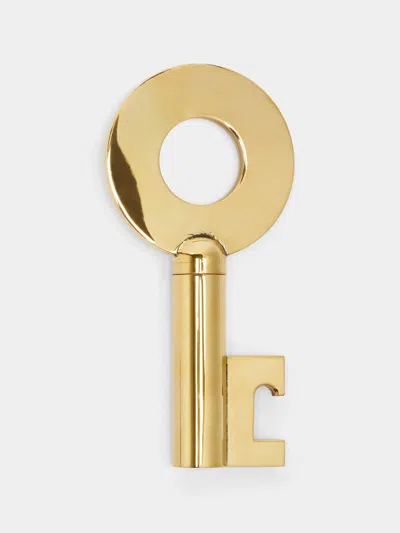 Carl Aubock Key Brass Cork Stopper Carl Auböck Abask Luxury Gift In Gold