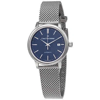 Pre-owned Carl F Bucherer Carl F. Bucherer Adamavi Automatic Blue Dial Men's Watch 00.10314.08.53.21