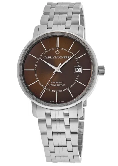 Carl F Bucherer Adamavi Automatic Classic Brown Dial Stainless Steel Men's Watch 00.10318.08.93.21