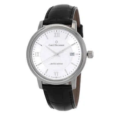 Pre-owned Carl F Bucherer Carl F. Bucherer Adamavi Automatic Silver Dial Men's Watch 00.10314.08.15.99