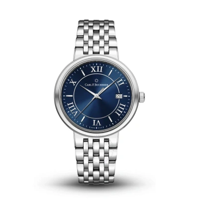 Carl F Bucherer Carl F. Bucherer Adamavi Automatic Blue Dial Watch 00.10314.08.55.21 In Metallic