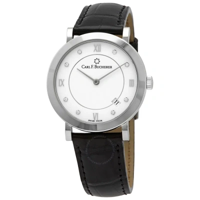 Carl F Bucherer Carl F. Bucherer Adamavi Automatic White Dial Watch 00.10307.02.25.01 In Black / Grey / White