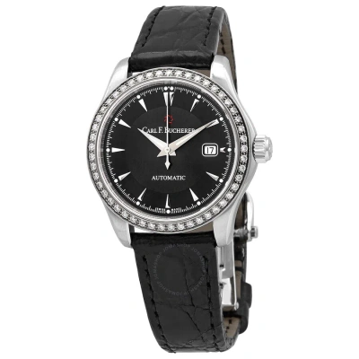 Carl F Bucherer Carl F. Bucherer Manero Autodate Automatic Diamond Black Dial Watch 00.10911.08.33.11