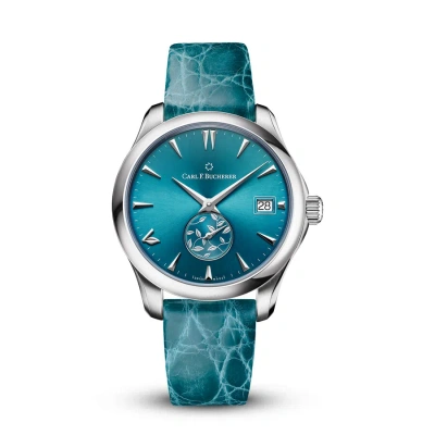 Carl F Bucherer Carl F. Bucherer Manero Autodate Automatic Watch 00.10922.08.53.01 In Blue