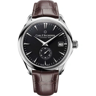 Carl F Bucherer Carl F. Bucherer Manero Automatic Black Dial Men's Watch 00.10921.08.33.1 In Black / Brown