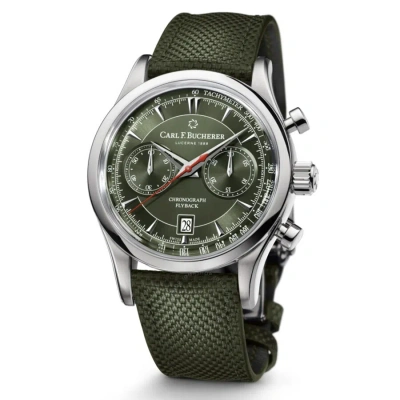 Carl F Bucherer Carl F. Bucherer Manero Chronograph Automatic Green Dial Men's Watch 00.10919.08.93.98