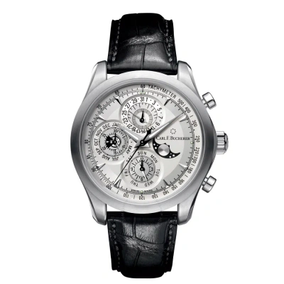 Carl F Bucherer Carl F. Bucherer Manero Chronograph Perpetual Automatic Men's Watch 00.10906.08.13.01 In Black