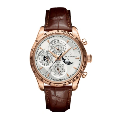 Carl F Bucherer Carl F. Bucherer Manero Chronograph Perpetual Automatic Men's Watch 00.10907.03.13.01 In Brown
