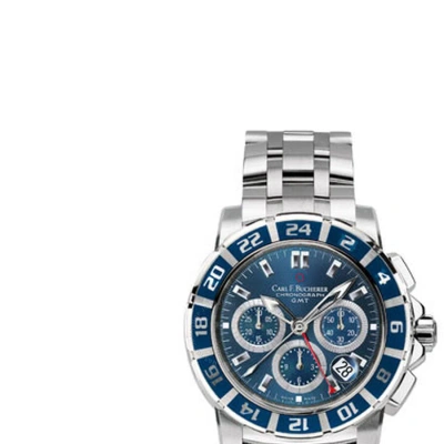 Carl F Bucherer Carl F. Bucherer Patravi Chronograph Automatic Men's Watch 00.10618.13.53.21 In Black / Blue