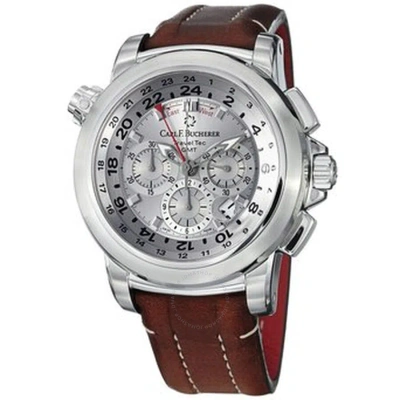 Carl F Bucherer Carl F. Bucherer Patravi Traveltec Chronograph Automatic Men's Watch 00.10620.08.63.01 In Brown