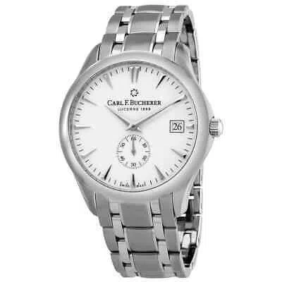 Pre-owned Carl F Bucherer Carl F. Bucherer Manero Peripheral Automatic White Dial Men's Watch
