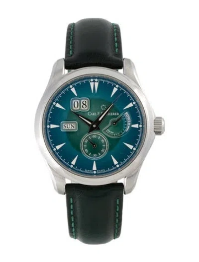 Pre-owned Carl F Bucherer Manero Power Reserve Limited Edition Watch In Multicolor