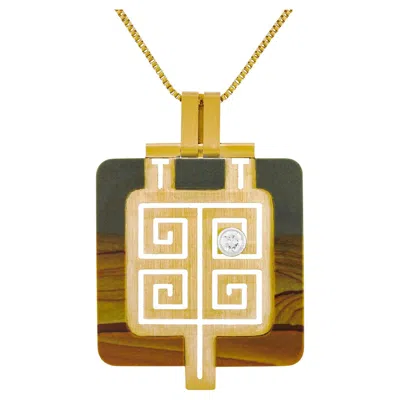 Pre-owned Carl F Bucherer Swiss Modern Kinetic Pendant By Bucherer In Multi