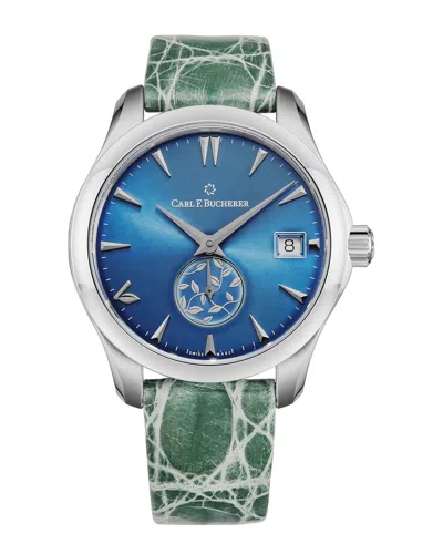 Pre-owned Carl F Bucherer Carl F. Bucherer Women's Manero Autodate Love Watch, Circa 2020s (authentic Pre-loved)