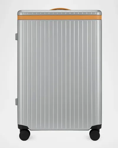 Carl Friedrik 21 & Apos;' Hardside Large Spinner Suitcase In Silver
