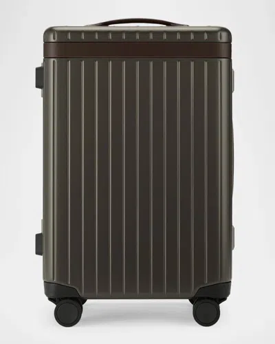 Carl Friedrik 22" Hardside Carry-on Suitcase In Brown