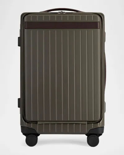 Carl Friedrik 22" Hardside Spinner Carry-on Suitcase In Black