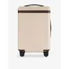 Carl Friedrik Beige / Chocolate The Carry-on 4-wheel Polycarbonate Suitcase 55cm