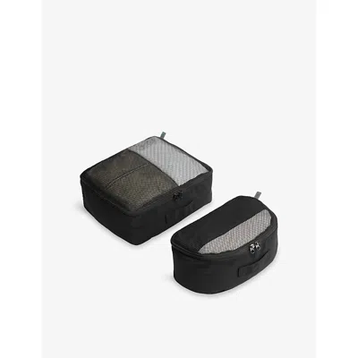 Carl Friedrik Transparent Mesh Packing Cubes Set Of Four Black