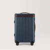 Carl Friedrik Carry-on Luggage - Hard Case In Polycarbonate And Aluminium - Navy Blue In Navy Blue