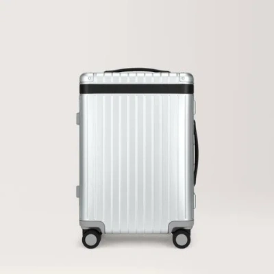 Carl Friedrik Carry-on Luggage - Hard Case In Aluminium - Silver / Black In Multi