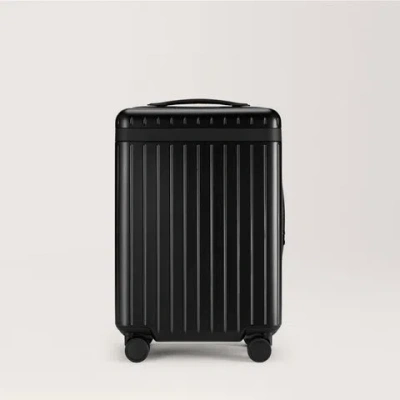 Carl Friedrik Carry-on Luggage - Hard Case Lightweight Polycarbonate - Black