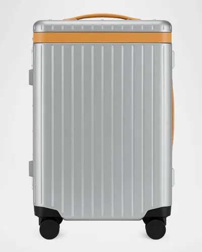 Carl Friedrik Carry-on Spinner Suitcase In Gray
