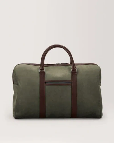 Carl Friedrik Compact Duffle Bag In Olive