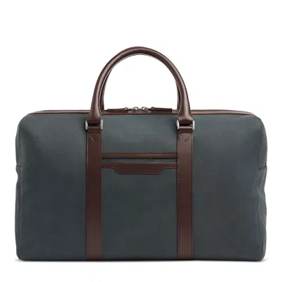 Carl Friedrik Compact Leather Weekender Bag