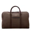 Carl Friedrik Compact Leather Weekender Bag