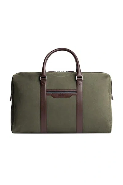 Carl Friedrik Compact Weekend Bag In Green