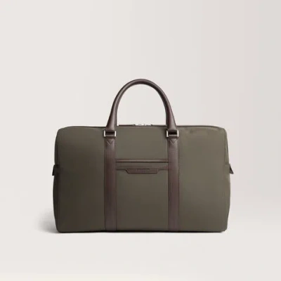 Carl Friedrik Compact Weekender In Dark Brown