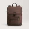 CARL FRIEDRIK OFFICE BACKPACK - NUBUCK - DARK BROWN