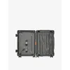 Carl Friedrik Grey/monogram Compression Pad- Carry On In Gray