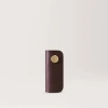 Carl Friedrik Key Organiser - Vacchetta Leather - Dark Brown In Dark Brown