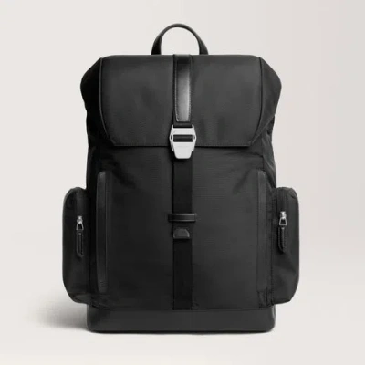 Carl Friedrik Large Travel Backpack - Nylon - Dark Grey In Black