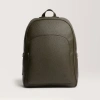 Carl Friedrik Leather Backpack- Full-grain Leather - Dark Green