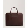 Carl Friedrik Palissy Briefcase In Chocolate