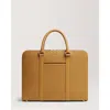 Carl Friedrik Palissy Briefcase In Mustard Yellow