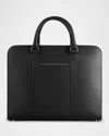 Carl Friedrik Palissy Double Briefcase In Black / Grey