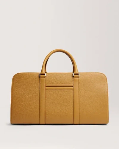 Carl Friedrik Palissy Duffle Bag In Mustard Yellow