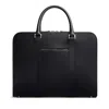 Carl Friedrik Palissy Leather Briefcase In Black