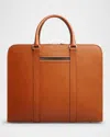 Carl Friedrik Palissy Overnight Bag In Cognac