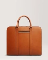 Carl Friedrik Palissy Overnight Briefcase In Cognac